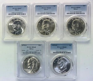 1971N PCGS 67; 1972N 1973N 1974N & 1976N PCGS 68 WFVo[ AC[n[ 1h RC5Zbg