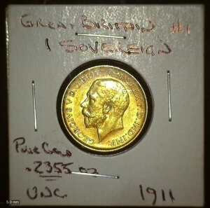 1911N CMX W[W5 1\u AU-BU - .2355gCIX 