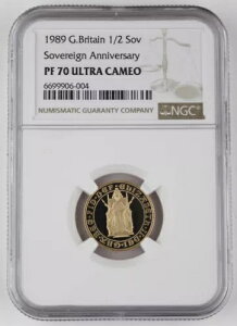 CMX 1989N 1/2 n[t\u v[tRC NGC PF70 500NLO