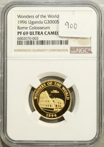 1996�N �E�K���_ ���� 3000�V�����O ���E�̎��s�v�c ���[�}�E�R���b�Z�I NGC PF69 UCAM