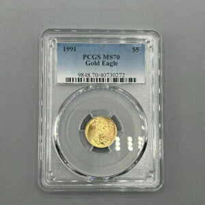 1991N 5h AJC[O 1/10IX PCGS MS70 V[h