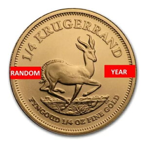 ランダム年 - 1/4オンス 南アフリカ クルーガーランド金貨