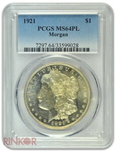 1921N 1h KE_[ PCGS MS 64 PL