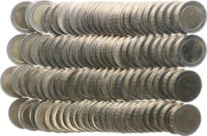 100枚入りエラーコイン 未流通 2ユーロ ブランク 84006 EU / オーストリア 年号なし