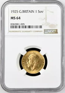 1925N CMX 1\u 0.2354IX ~gXe[gRC NGC MS 64