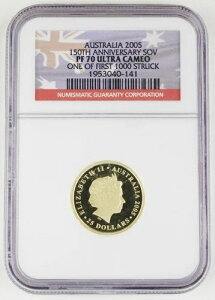 I[XgA 2005N 1\u 25h NGC PF70 UC 1000s