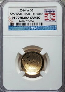 2014-w NGC�싅 $5.00 �S�[���h �J���� PF 70 �E���g���J���I