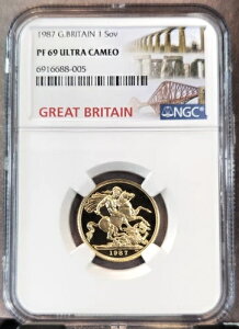 1987N pS[h 1\u NGC PF 69 EgJI 󏭃WFv[t