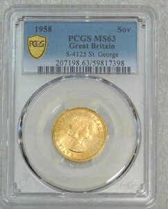 1958N NC[EGUxX S[h \u PCGS MS63  PQ #N119B F