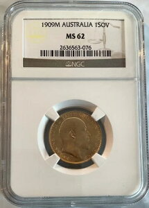 I[XgA 1909N M \u݁AGh[h7ANGC MS 62A