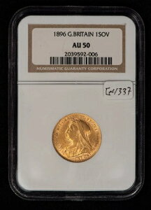 1896N CMX \u - NGC AU 50 - 0.2355 AGW - SKU-G4337