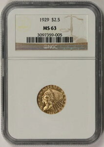 1929NCfBAwbhNH[^[C[O $2.5 MS 63 NGC