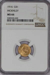 1916N}bL[ $1 NGC MS66BɊ󏭂ȕ΋LO݁B