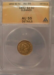 1852N Rlbgwbh S[h $2.50 NH[^[C[O ANACS AU 55 ڍ׋