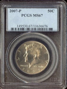 2007-P PlfB n[t_[ 50Zg PCGS MS67 i