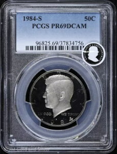 1984-S 50Zg v[t PlfB n[t_[ PCGS PR 69 DCAM