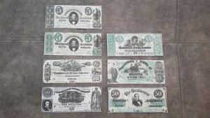 ɈꂽW/M United States 1861-1862 y. Confederate (GREEN SET)̍Ĕ