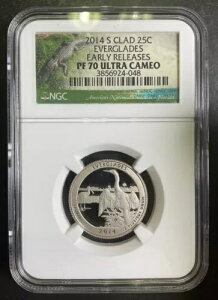 NGC PR70 2014-S �G�o�[�O���C�Y ER �N�H�[�^�[ 25�Z���g PF70UC �u���X�g�z���C�g �p�[�t�F�N�g�R�C�� c4