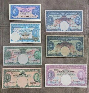 W/M MALAYA BRITISH ADMINISTRATIONƋLڂꂽĔŁB1940NApAnB