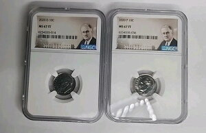 2020 P & D [Yxg _C NGC MS 67 FT tg[` 2Zbg 10Zg