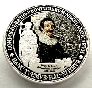 HUGO DE GROOT 1583-1645 BU v[tJ[_ 50mm 43.3g ⃁bL B19