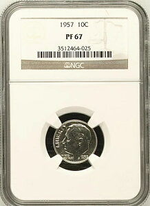 1957N 10Zg v[t [Yxg 10Zg NGC PF67 3512464-025
