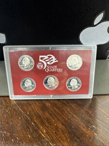 2006年 S 米国造幣局 50州 25セント硬貨 シルバープルーフセット 90%シルバー