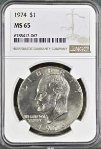 1974N 1h AC[n[h NGC MS65 6785412-067