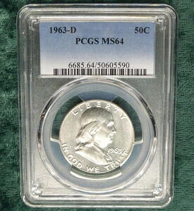 1963 D PCGS MS 64 tNVo[n[t_[AAJO 50ZgRC