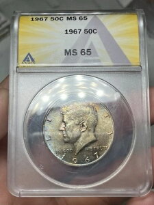 g[Hς 1967N tBftBA 50Zg  PlfB n[t_[ ANACS MS65