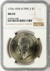 1776-1976-D ^Cv2 AC[n[h 1h NGC MS65