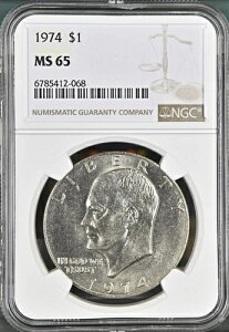 1974N 1h AC[n[h NGC MS65 6785412-068