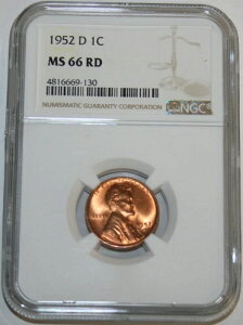 1952-D �����Z���g�ANGC �F�� 4816669-130 MS 66 RD