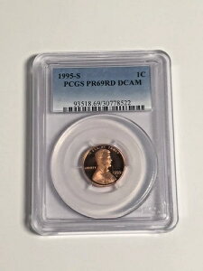 1995 S PCGS PR69RD DCAM J[ yj[ Zg 1 Zg čǃRC 1995-S PR-69-RD