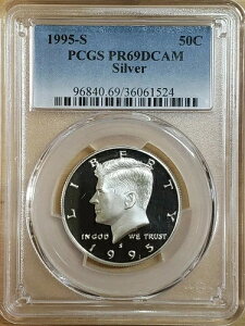 1995N S PlfB 50Zg Vo[ v[t n[th PCGS PR69DCAM 1524