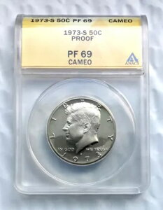 1973-S 50Zg PlfB v[t n[t_[ ANACS PF 69 JI