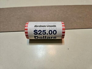 2010年 エイブラハム・リンカーン 未開封 25枚入り ミントロール 大統領ドル UNC