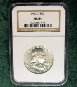 1963 D NGC MS 64 tN n[t_[AMS64F 50Zgd