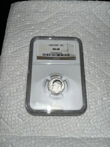 1965�N SMS ���[�Y�x���g �_�C�� MS68 NGC�F��