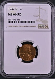 1937-D 1C RD J[ 1Zg NGC MS66RD 6553476-116