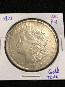 1921N 1h K - PQ UNC - CgS[hg[ - ǍD