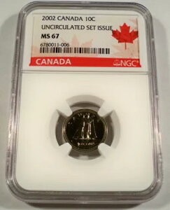 2002 P NGC MS67 Ji_ _C u[m[Y 1952-2002 10Zg MS 67