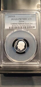 f炵I2019-S PCGS PR70DCAM Vo[ Ńv[tZbg [Yxg _C