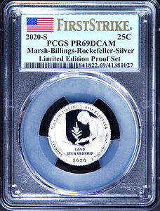 2020N S }[V rOX Vo[ 25Zg PCGS PR69DCAM NP FS  v[tZbg tbO