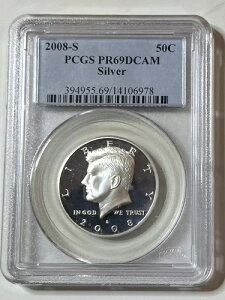 2008N S PlfB Vo[ n[t_[ 50Zg PCGS PR69DCAM