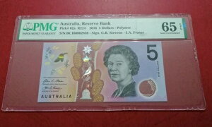 AYSTRALIA 2016 5h G.R.Stevens-J.A.Fraser PMG 65 C/UNC