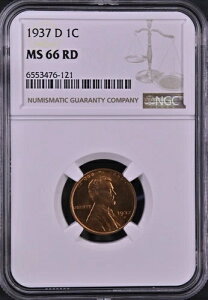 1937-D 1C RD J[ 1Zg NGC MS66RD 6553476-121