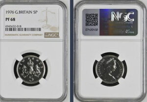 1976N 5yX v[t NGC PF68 p 5yX