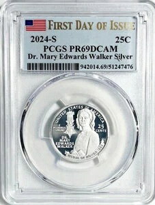 2024N S Vo[ v[t AJ EBY NH[^[ A[EGh[YEEH[J[ PCGS PR 69 DCAM