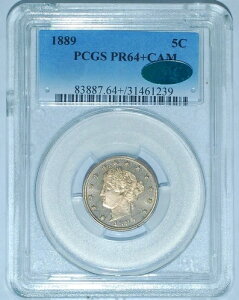 1889N PCGS PR64+CAM JI CAC oeB V jbP